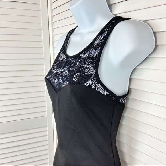 Forever 21 Sweetheart and Lace Neckline Dress SZ M - Picture 3 of 7